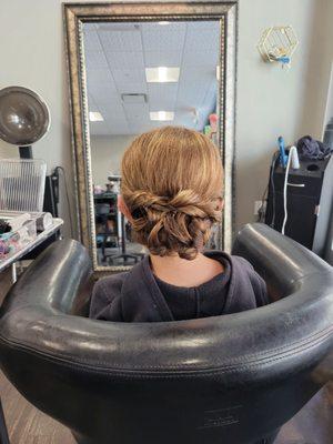 Flower Girl Hair-do