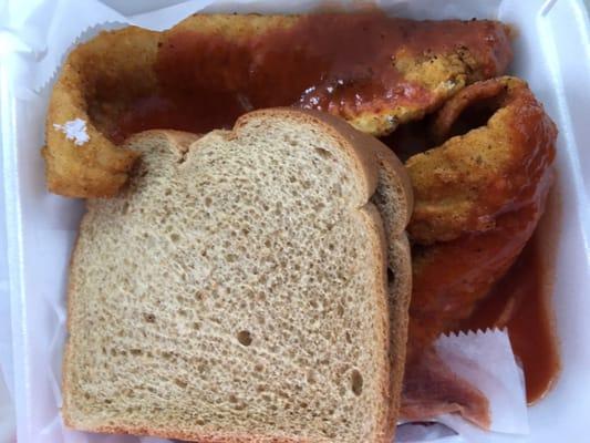 Fried whiting combo