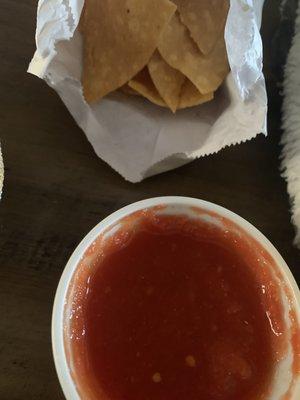 Chips & salsa - super fresh!