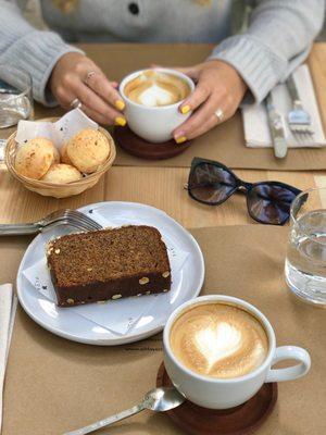 Coffee & banana bread