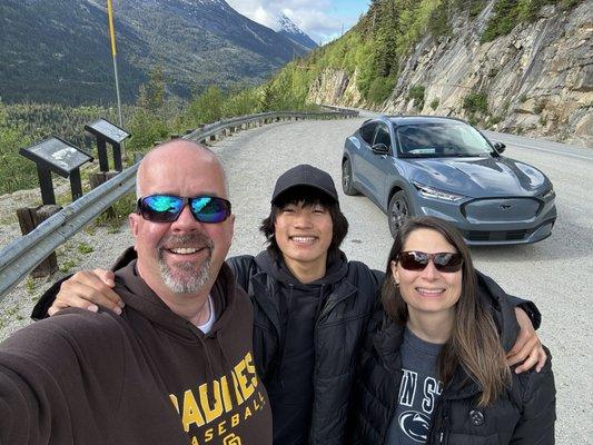 Family memories in a cool car!