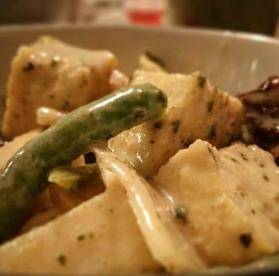 Green Curry with Fried Tofu (Take-out)