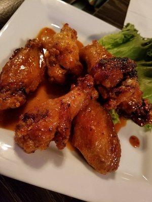 Chicken Wings with Caribbean Fire Sauce