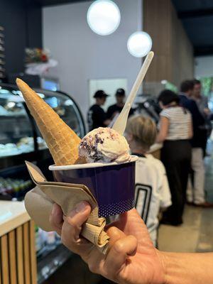 Delicious artisanal gelato!