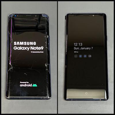 Samsung Note 9 screen replacement