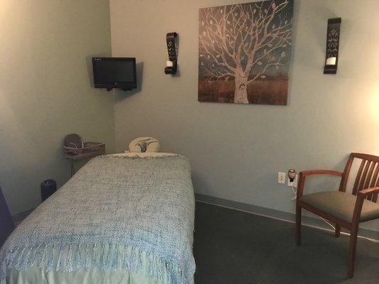 Our massage room