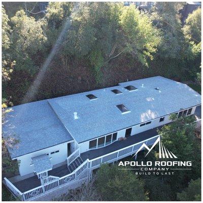 Residential asphalt shingle roofing Novato CA