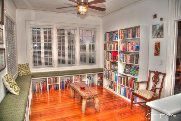 upstairs music room