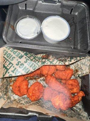 Boneless wings