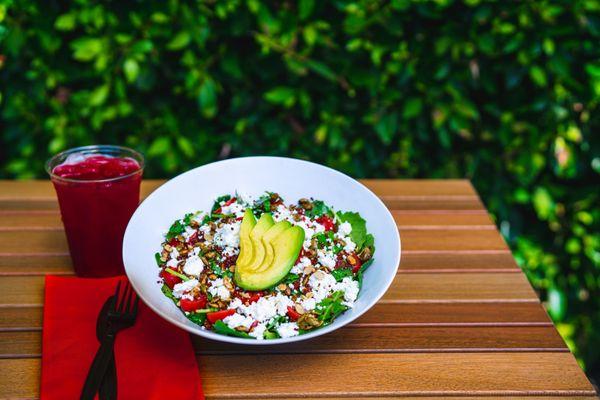 Baby Kale & Quinoa Salad