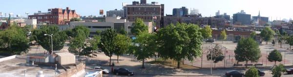 panoramic shot of the whole park