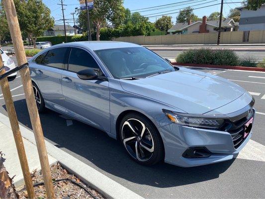 Great job a Michael today was 98 f it was but but with ceramic tint was worth it it cool inside the car thank you keep up your hard work