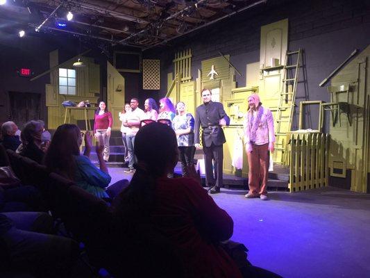 Enjoyed watching Pick of the Vine short plays at Little Fish Theater