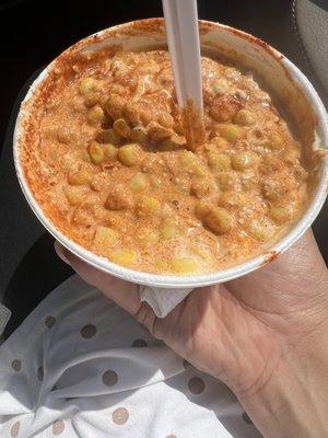 Elote en vaso large