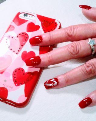 Fun custom created nail art designs!