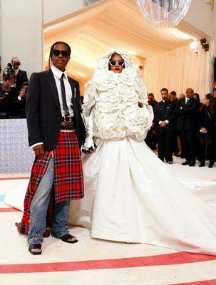 A$AP Rocky + Rihanna - MET Gala - 5/1/2023