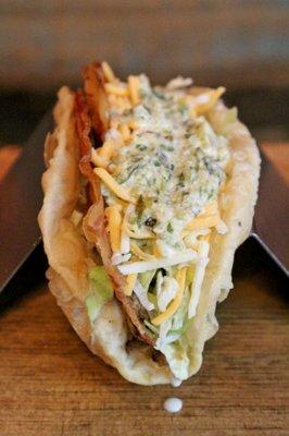 Chicken Bacon Ranch taco.