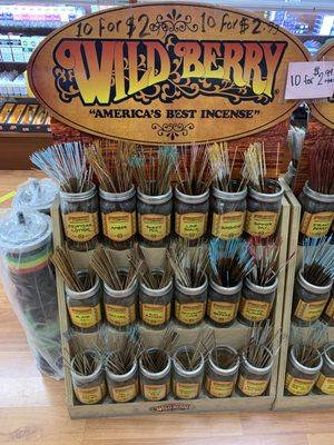 Incense by wild berry