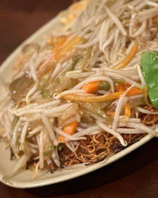 Fried Noodles with Shredded Preserved Vegetables