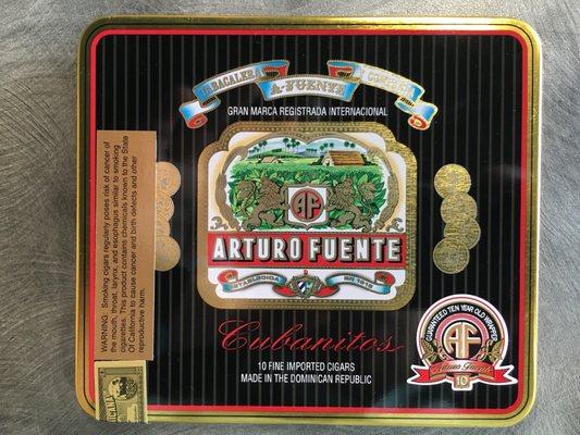 Arturo Fuente Cubanitos - because sometimes time doesn't permit a leisurely smoke