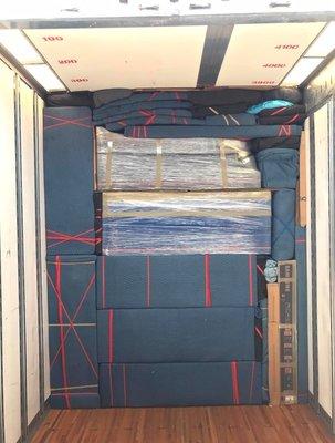 packed correct truck