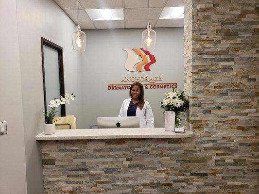 Front desk reception