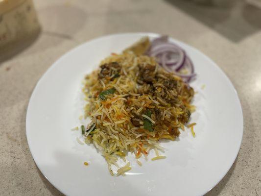 Paneer Biryani