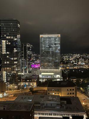 View looking West from 21st floor