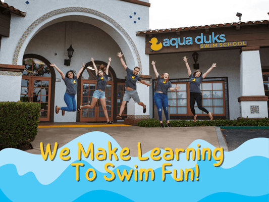 Aqua Duks Swim School makes learning to swim Fun!