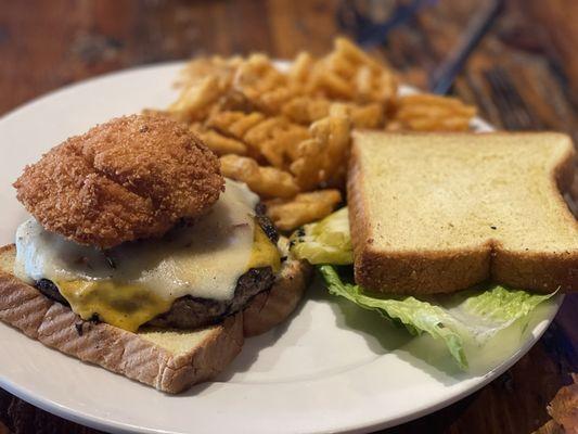 Mac and Cheese Burger