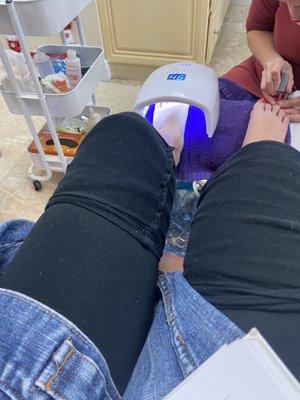 Gel Pedicure