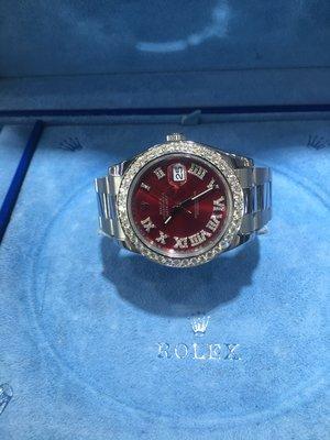 Rolex Datejust 41 Diamond Bezel Diamond Dial For Sale $11,500