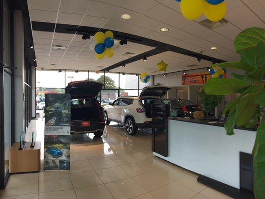 Clean Showroom