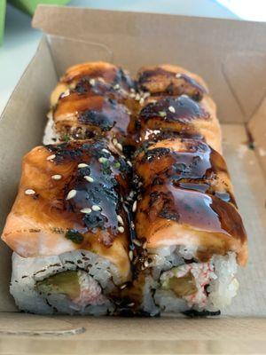 Lion King Roll (8pcs) - good but missed the custard mayo topping