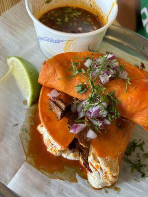 birria tacos