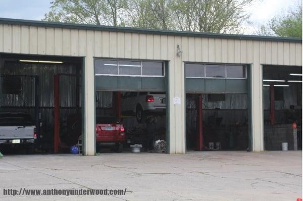 A close up of our NAPA auto repair center. We service Mercedes, Ford, Chrysler, BMW, Infiniti, Chevy, GM, Honda, Toyota and more