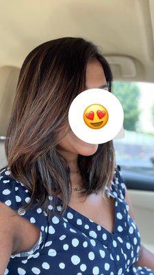 Balayage and Cut/blowout