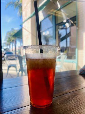 Loose leaf tea, 24 oz. ( $5.50) ... Delicious!