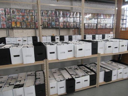 Thousands of back issue comics.