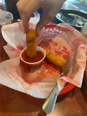 Mozzarella sticks