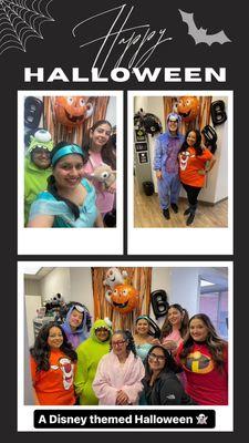 A Disney Themed Halloween at Downtown Dental