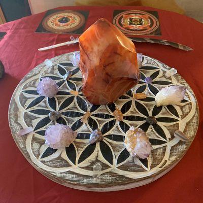 Crystal grid for humanity during COVID-19