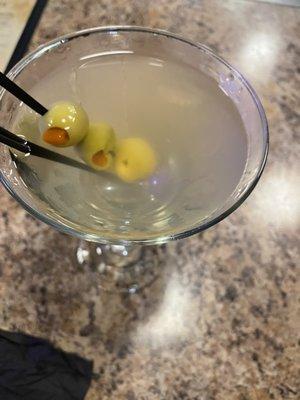 Dirty martini