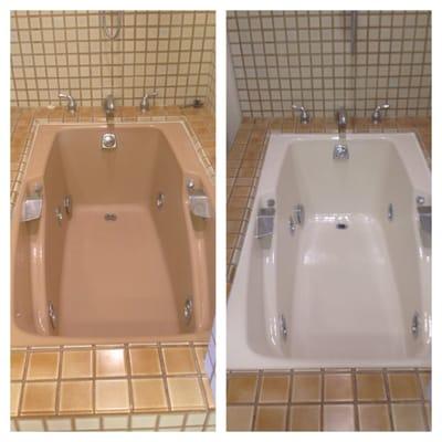 Jacuzzi tub refinishing