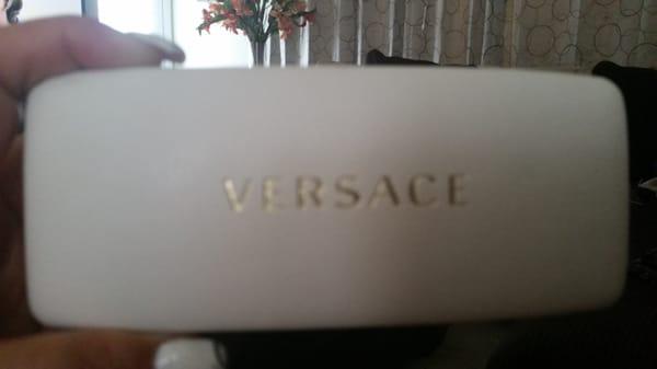 Love my Versace glasses! Thanks Thomas!