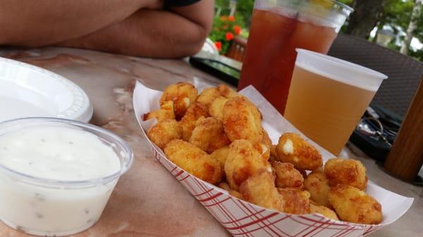 Fried curds