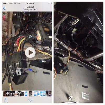 This is a before and after on the same car. Left is the competition our install is on the right you make the call.