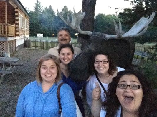 We took a photo with our amazing your guide, Elwin!