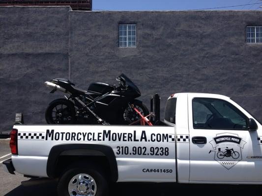 Peace of Mind with Motorcycle Movers LA. Priceless.