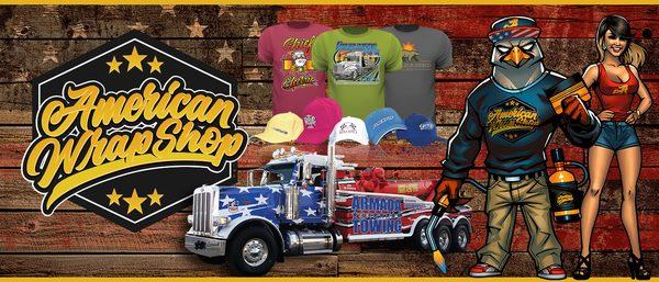 American Wrap Shop Your One Stop Shop for Vehicle Wraps, Screen Printing and Embroidery